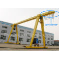 Best China manufacture 10t box type electric hoist single girder gantry crane MH model